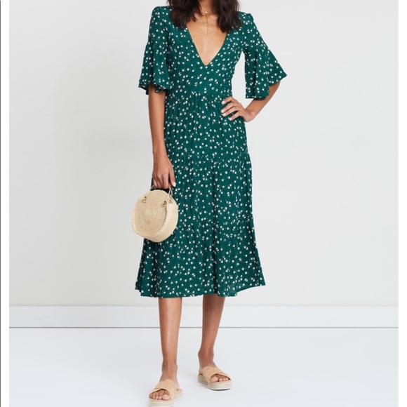 faithfull melia midi dress